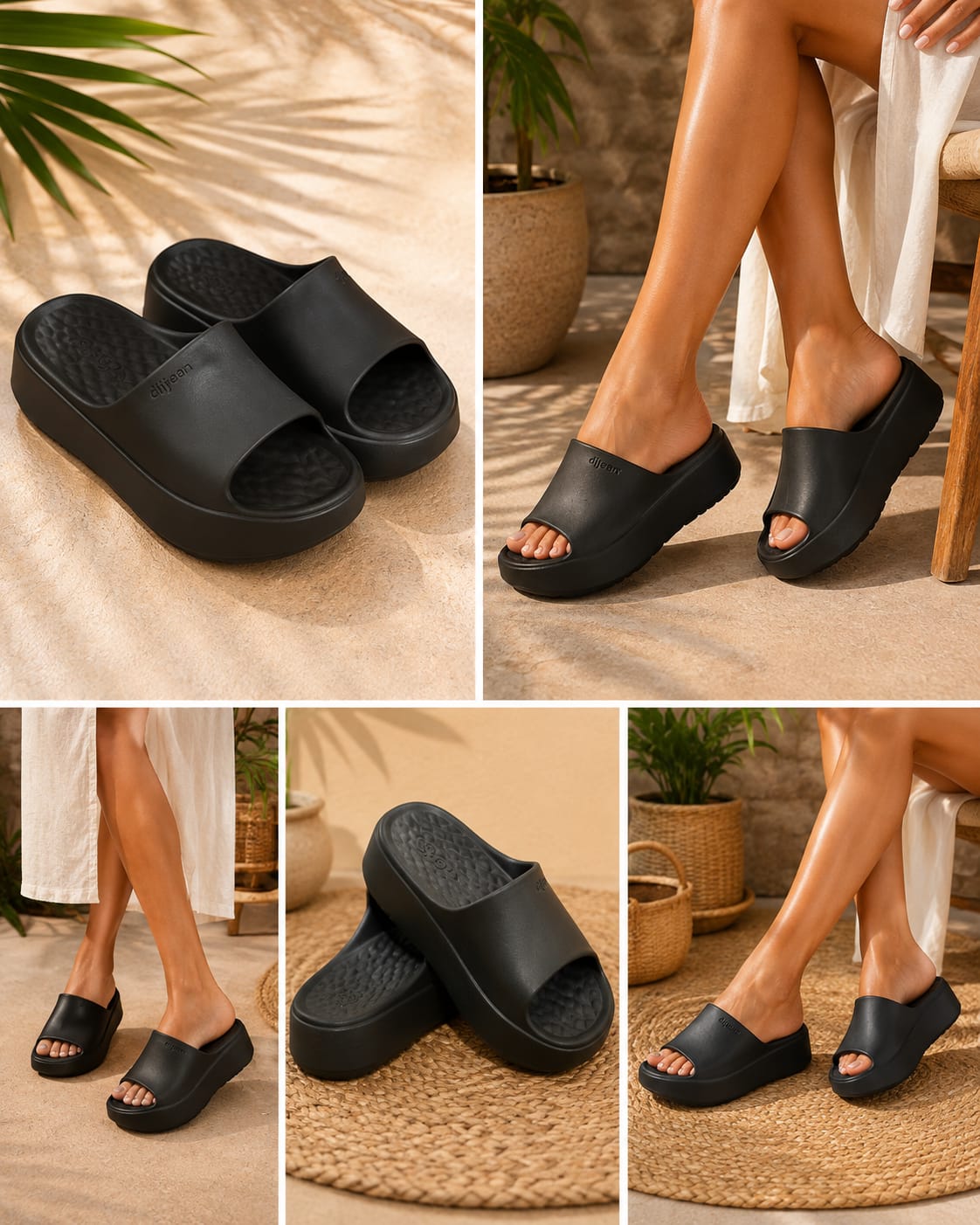 Tamanco Feminino Plataforma – Conforto e Estilo - miniatura 5